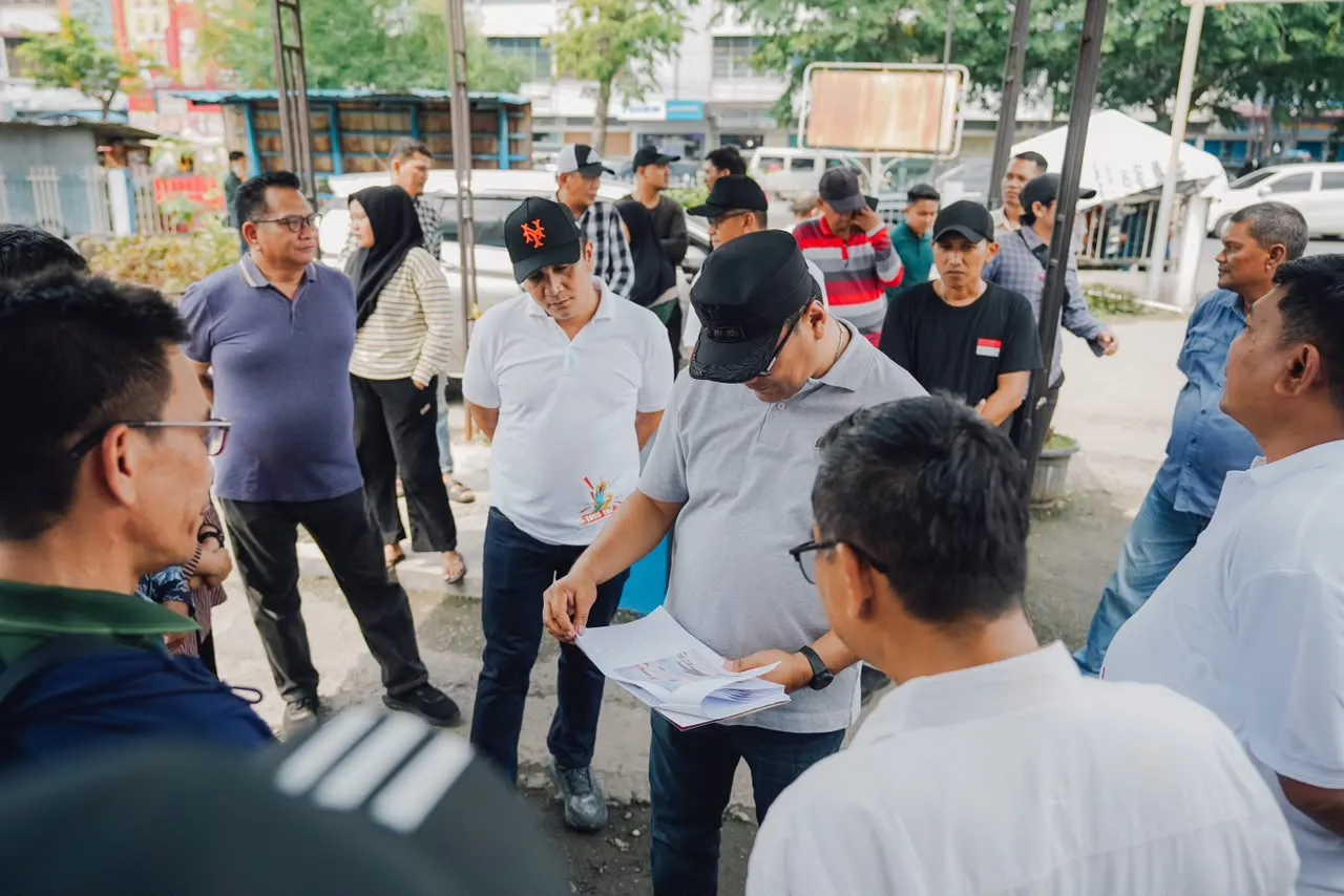 Tinjau Pasar dan Terminal Aksara, Asri Ludin Tambunan Minta Rencana Pengembangan Turut Dikaji