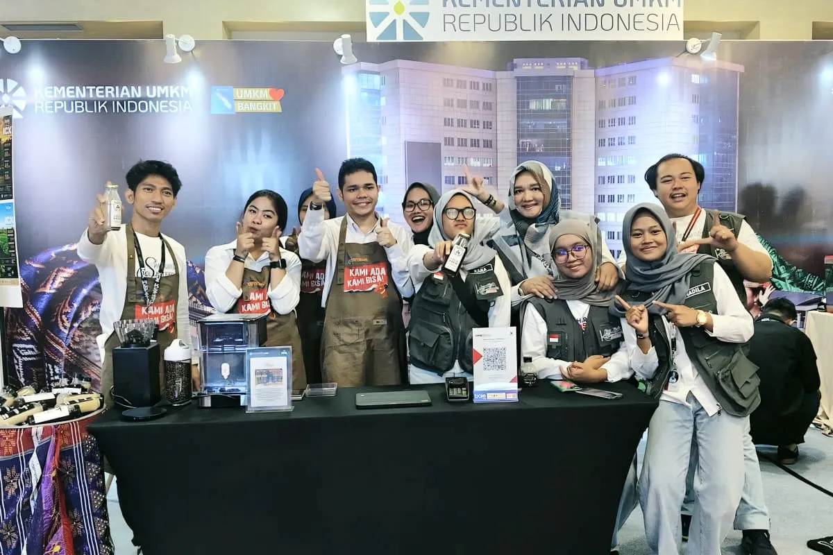 Warung Difabel Sharaswaty Meracik Kopi dengan Semangat Inklusivitas di ICX 2026 Medan
