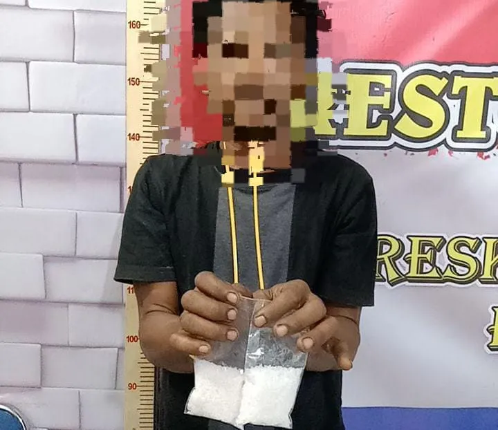 Polsek Kota Juang Ringkus Pengedar Sabu, BB 69,46 Gram Diamankan