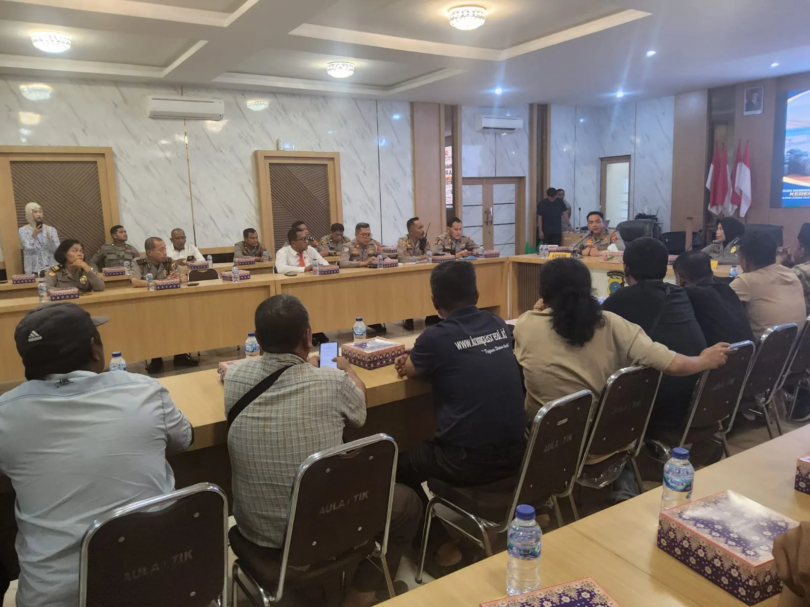 Kapolres Sidimpuan Silaturahmi Bersama Wartawan
