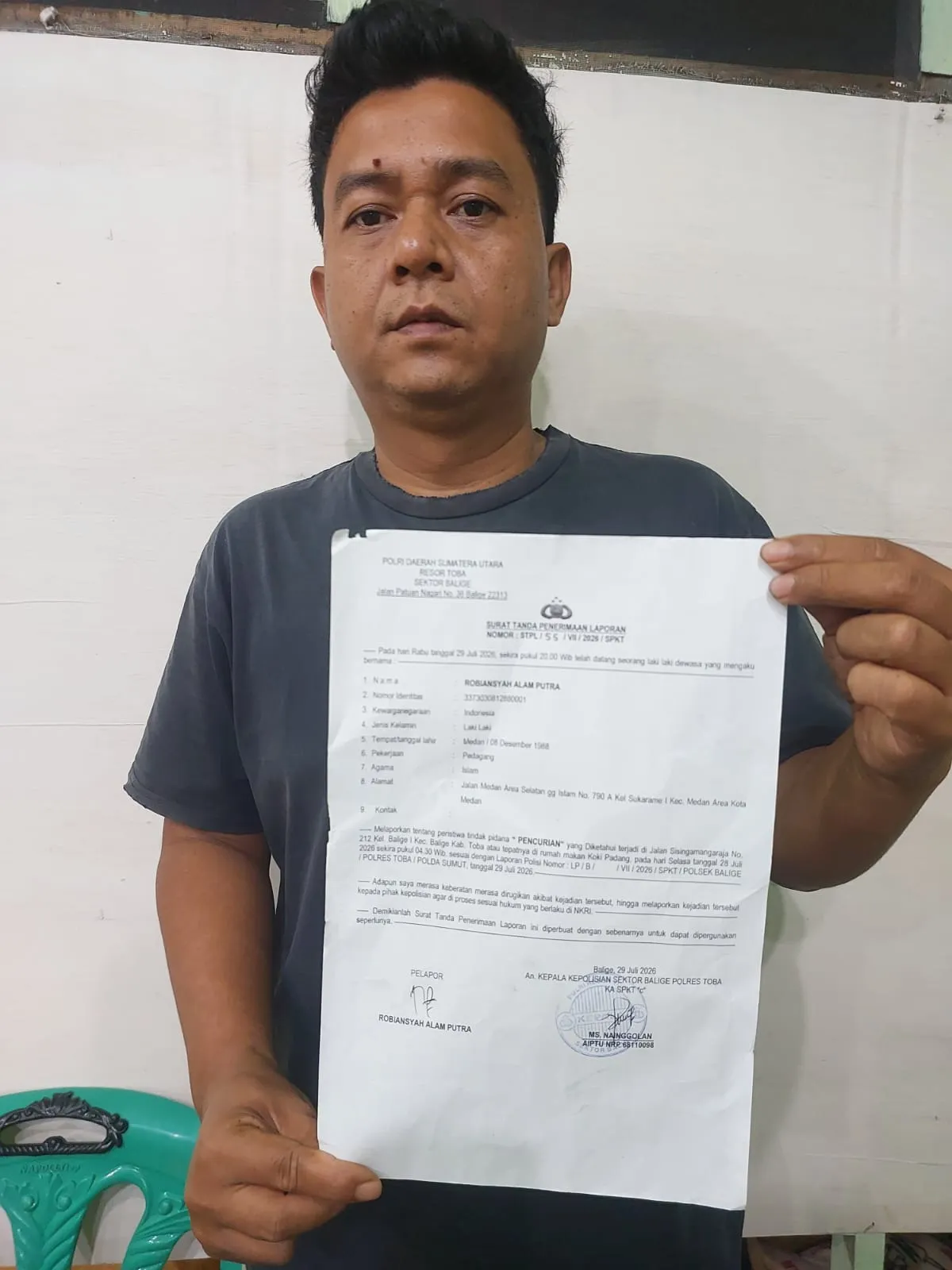 Empat Rumah di Balige Dibobol Maling dalam Dua Pekan, Warga Resah Minta Polisi Segera Tangkap Pelaku