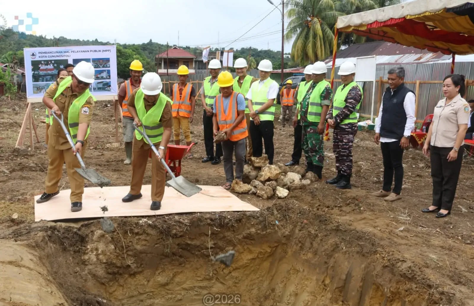 Pembangunan Mal Pelayanan Publik Kota Gunungsitoli Resmi Dimulai
