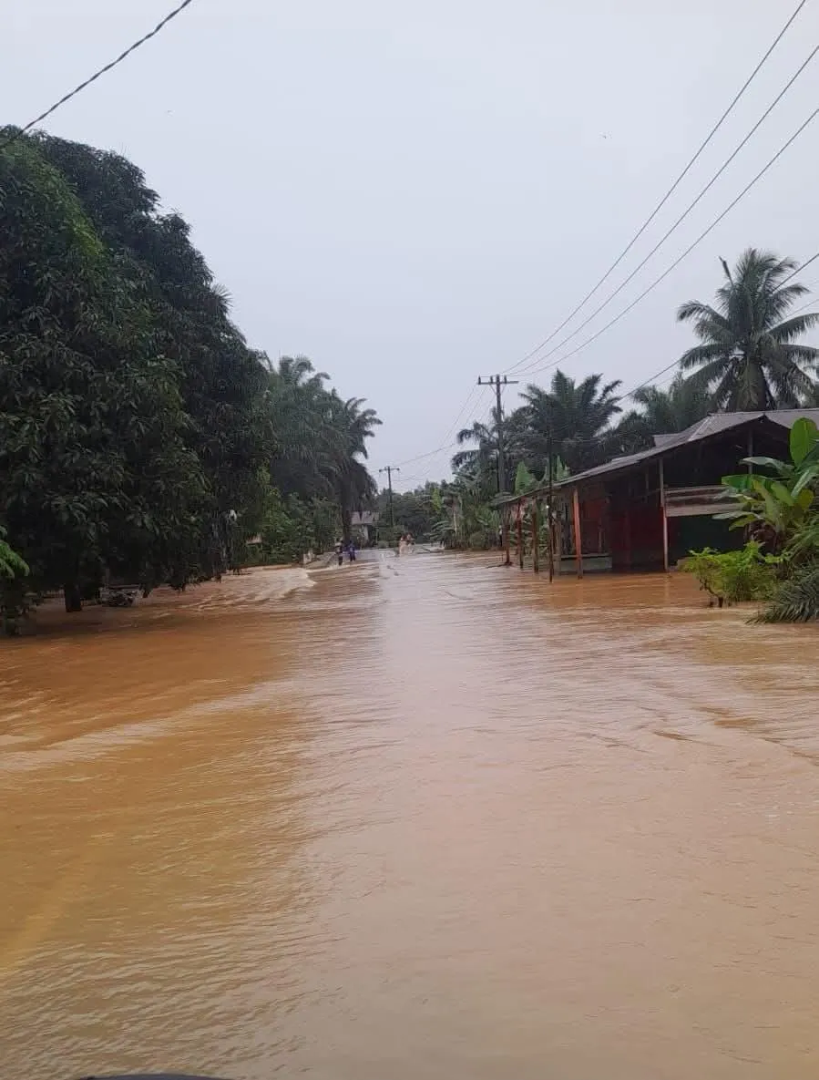 Hujan Deras Kembali Guyur Tapanuli Tengah, Sejumlah Wilayah Dilanda Banjir