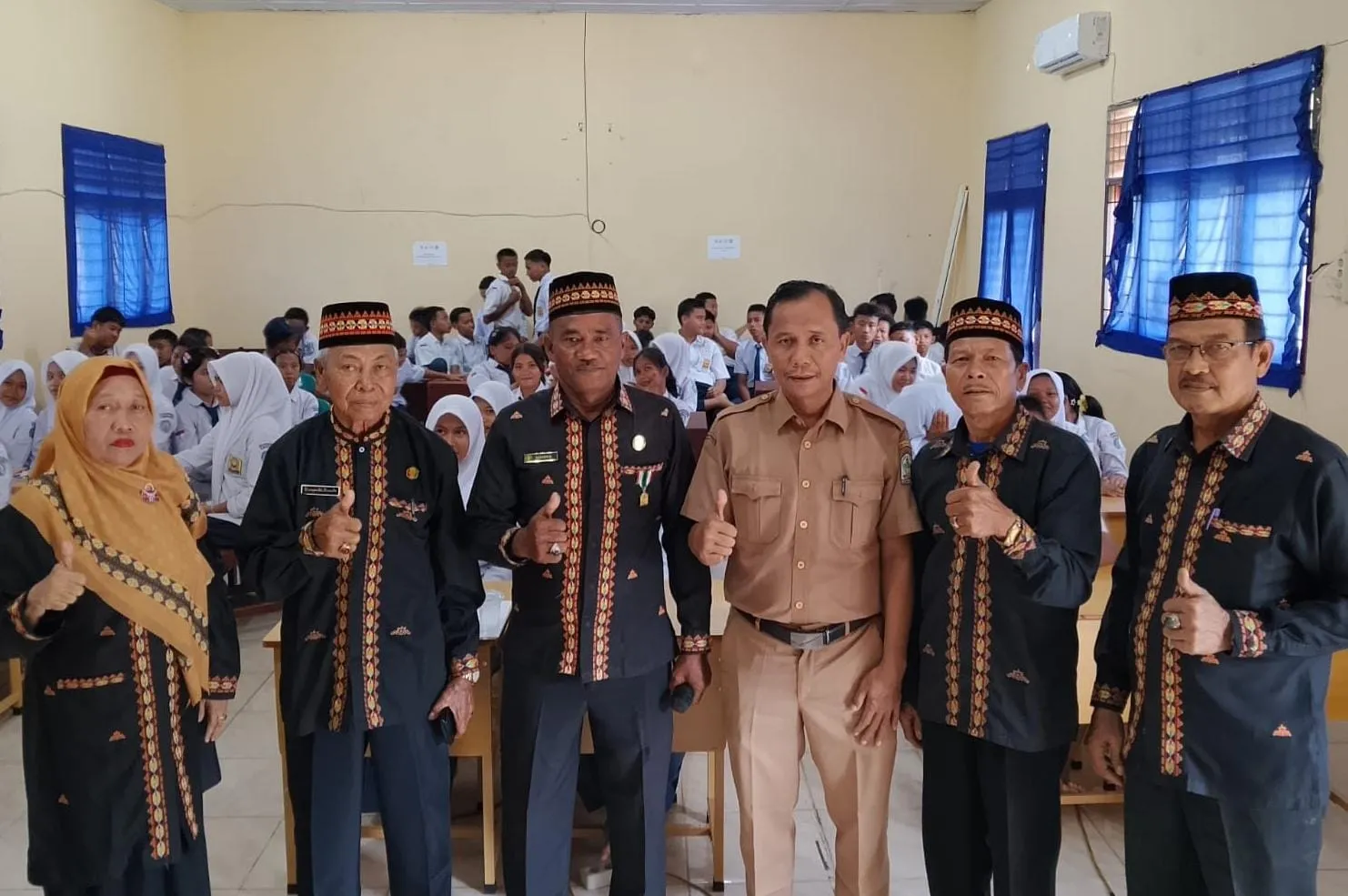 MAA Aceh Singkil Sosialisasikan Adat Istiadat ke Sekolah, Sebagian Terkendala Cuaca Dijadwalkan Ulang