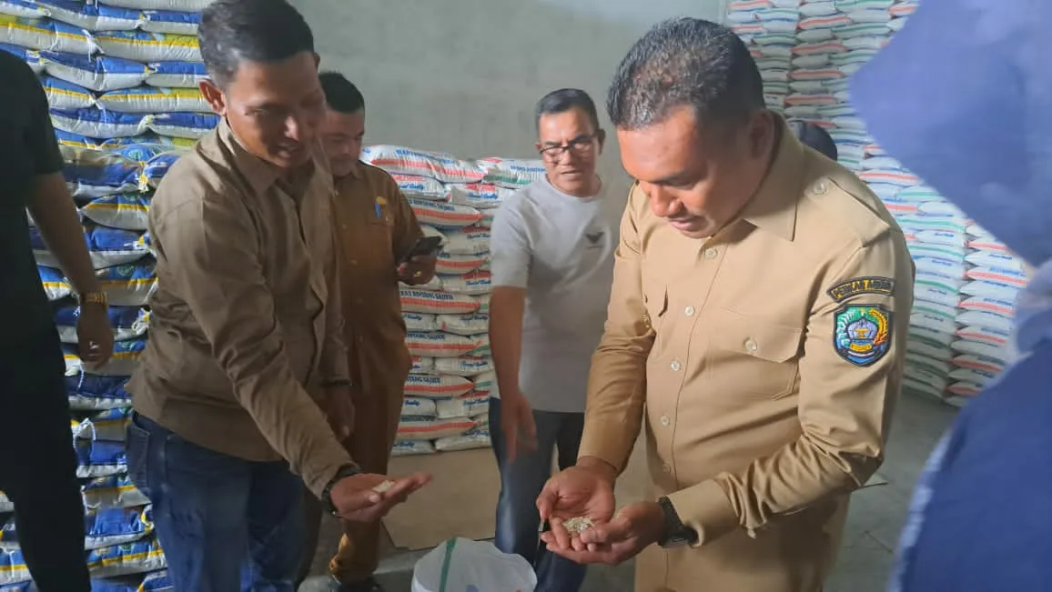 Bupati Safaruddin Pastikan Cadangan Beras Abdya Aman