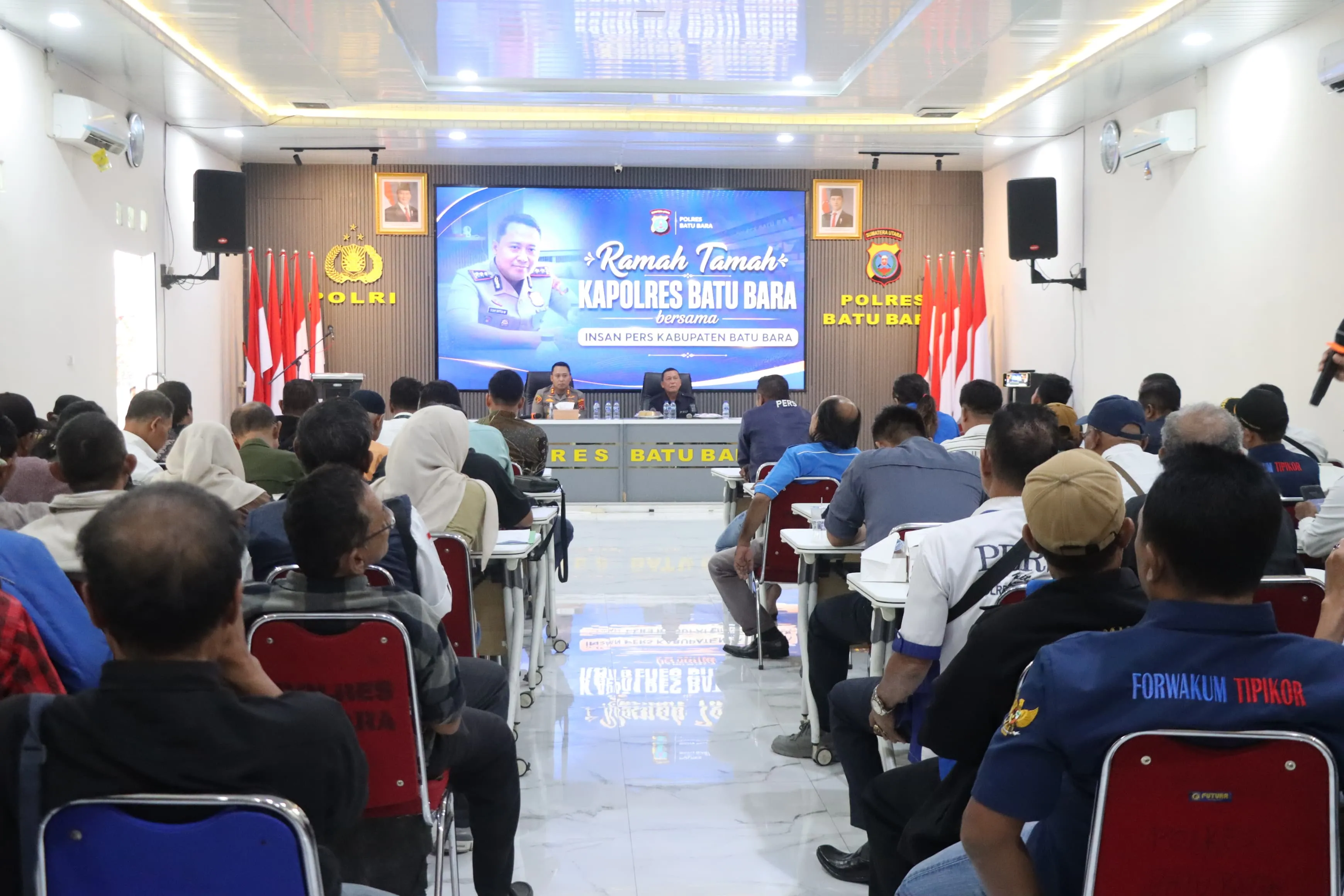 Kapolres Batubara Nilai Polri dan Media Mitra Strategis