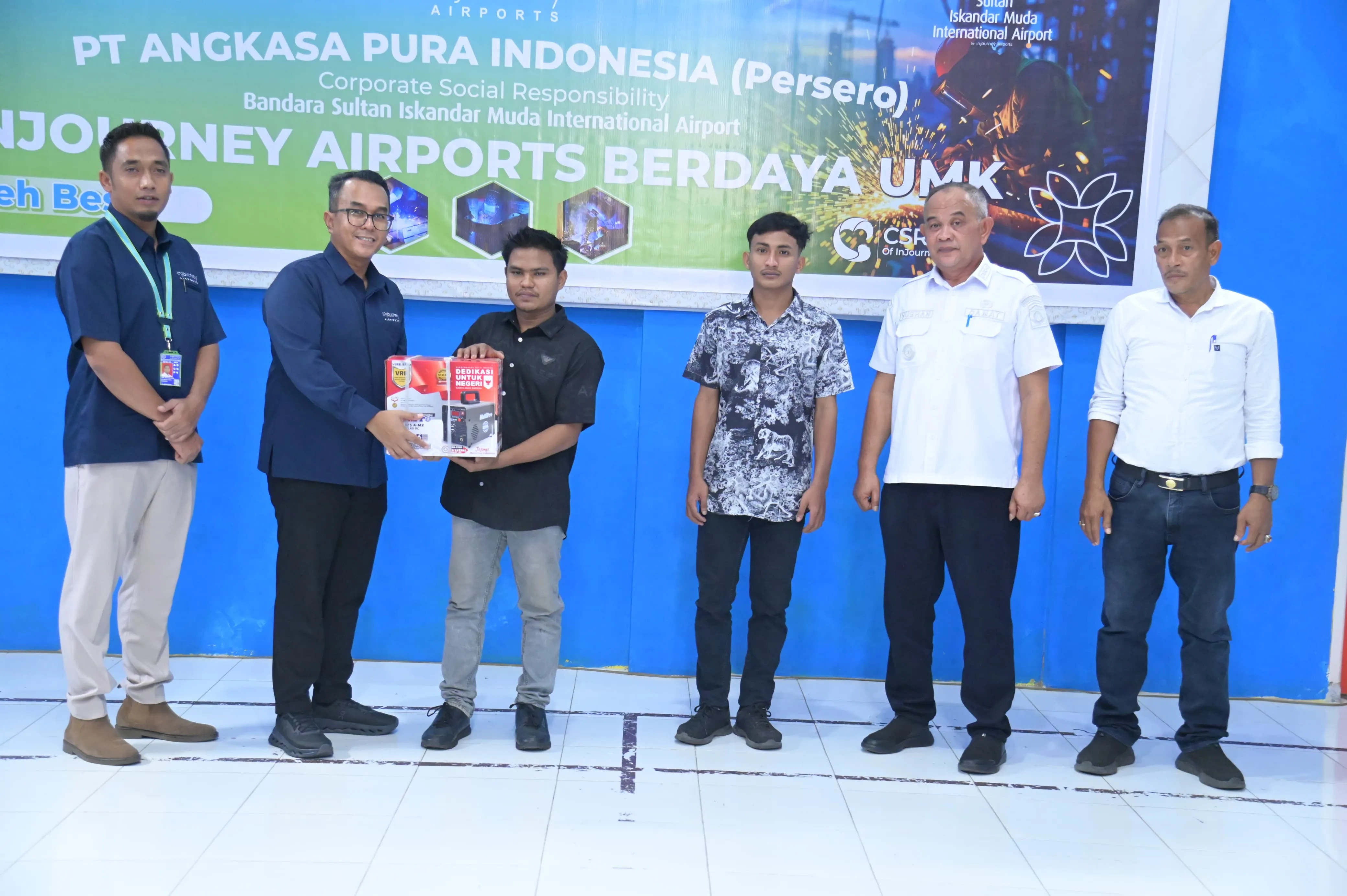 Pemkab Aceh Besar Apresiasi Pelatihan Pengelasan PT Angkasa Pura Untuk Warga Sekitar Bandara