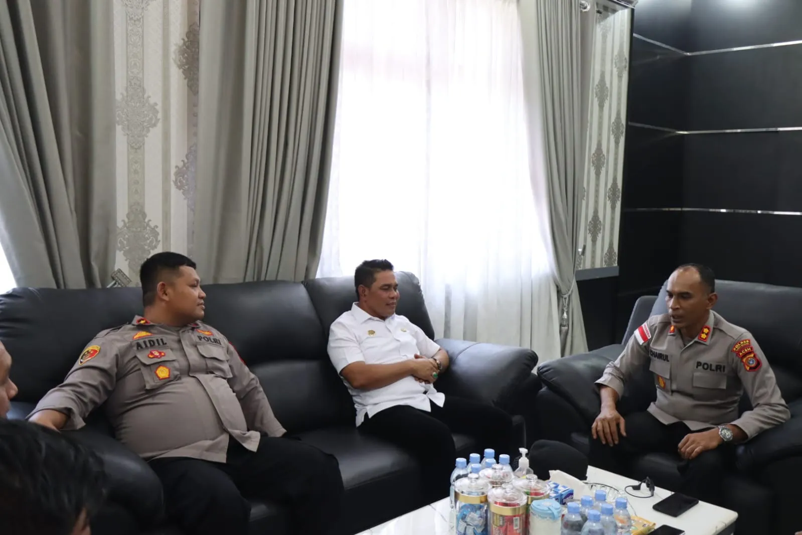 Bupati Aceh Besar Silaturahmi ke Mapolres Bahas Isu Strategis