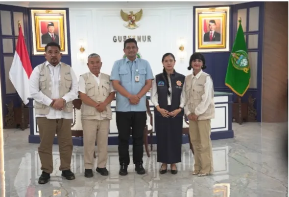 LMP MBG Audiensi ke Gubernur Sumut, Siap Bersinergi Sukseskan Program Makan Bergizi Gratis