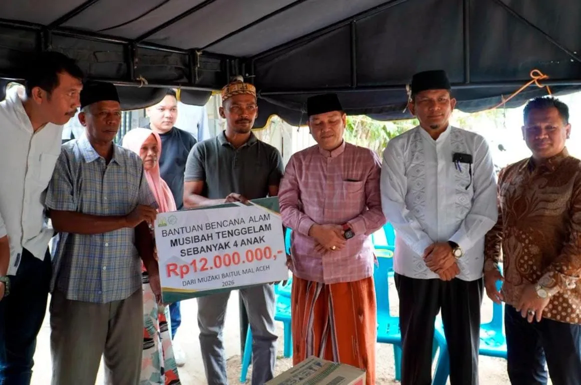 Hadir di Tengah Duka, BMA Salurkan Rp27 Juta untuk Korban Puting Beliung dan Keluarga Korban Tenggelam