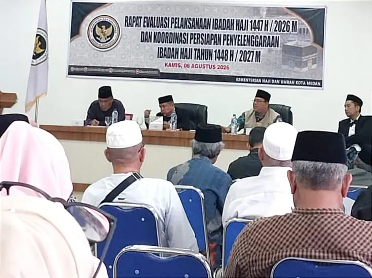 Porsi Haji 2027 Medan 1.830, Kemenhaj Ingatkan Malapraktik Pengadministrasian Jemaah Dihindari