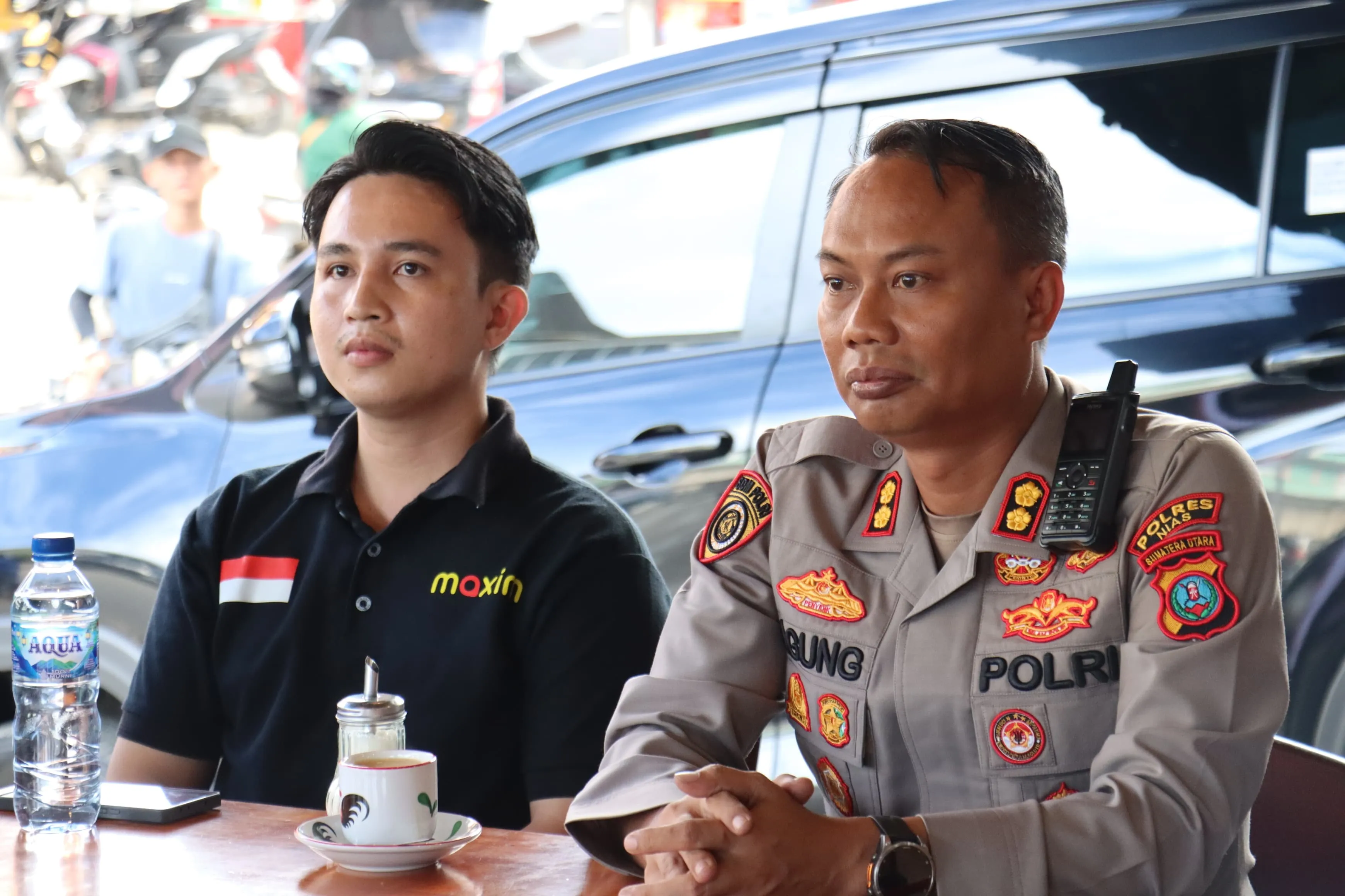 Kapolres Nias Berharap Pengemudi Ojol Jadi Mata dan Telinga Kamtibmas