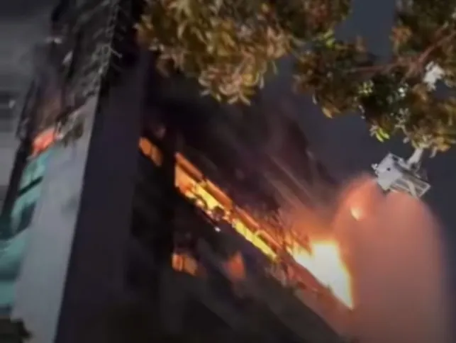 Kebakaran Gedung Bapenda DKI Jakarta Hanguskan Enam Lantai