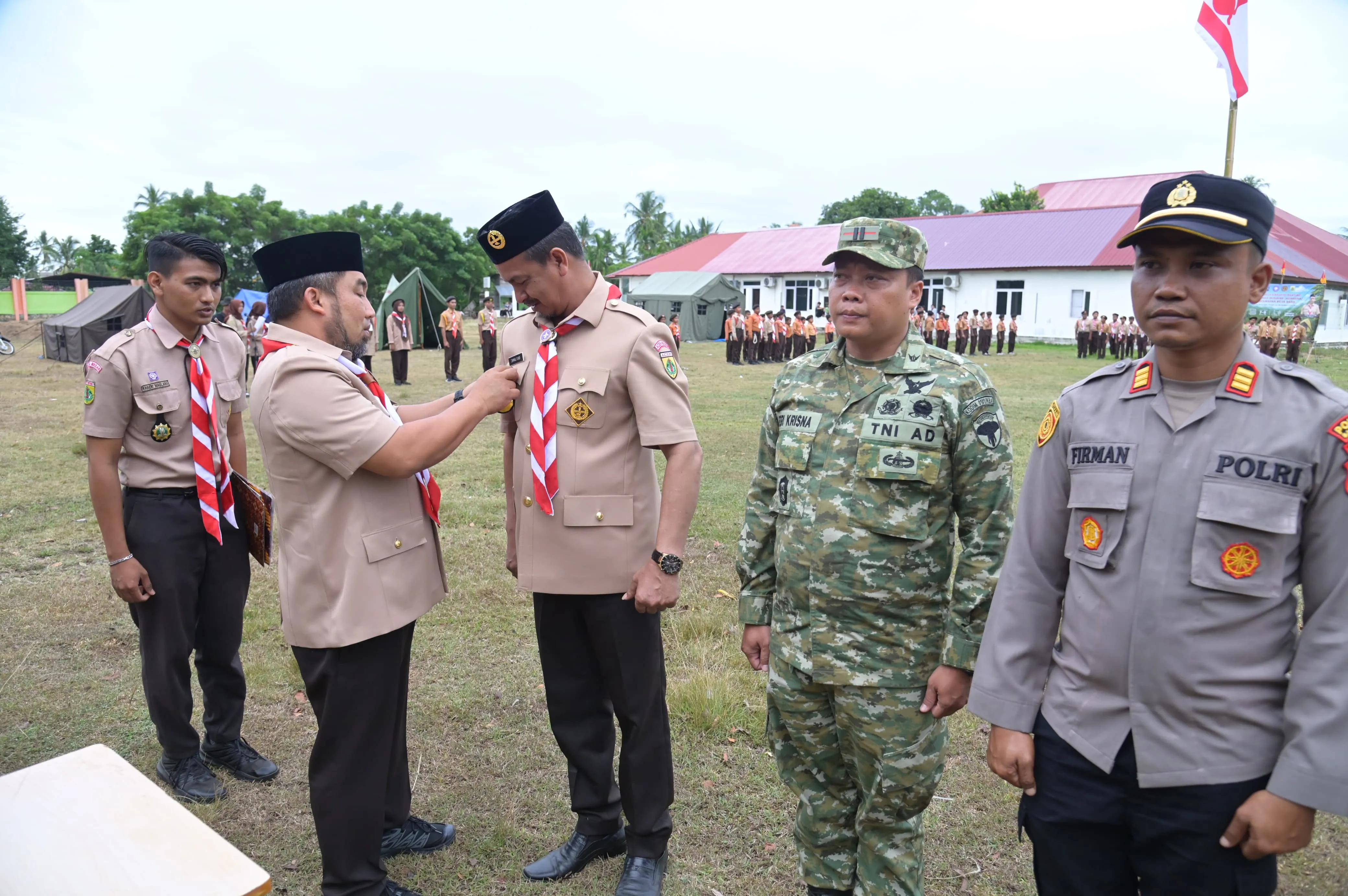 Kemah Bersama dan Pelantikan Pengurus Pramuka Kuta Baro