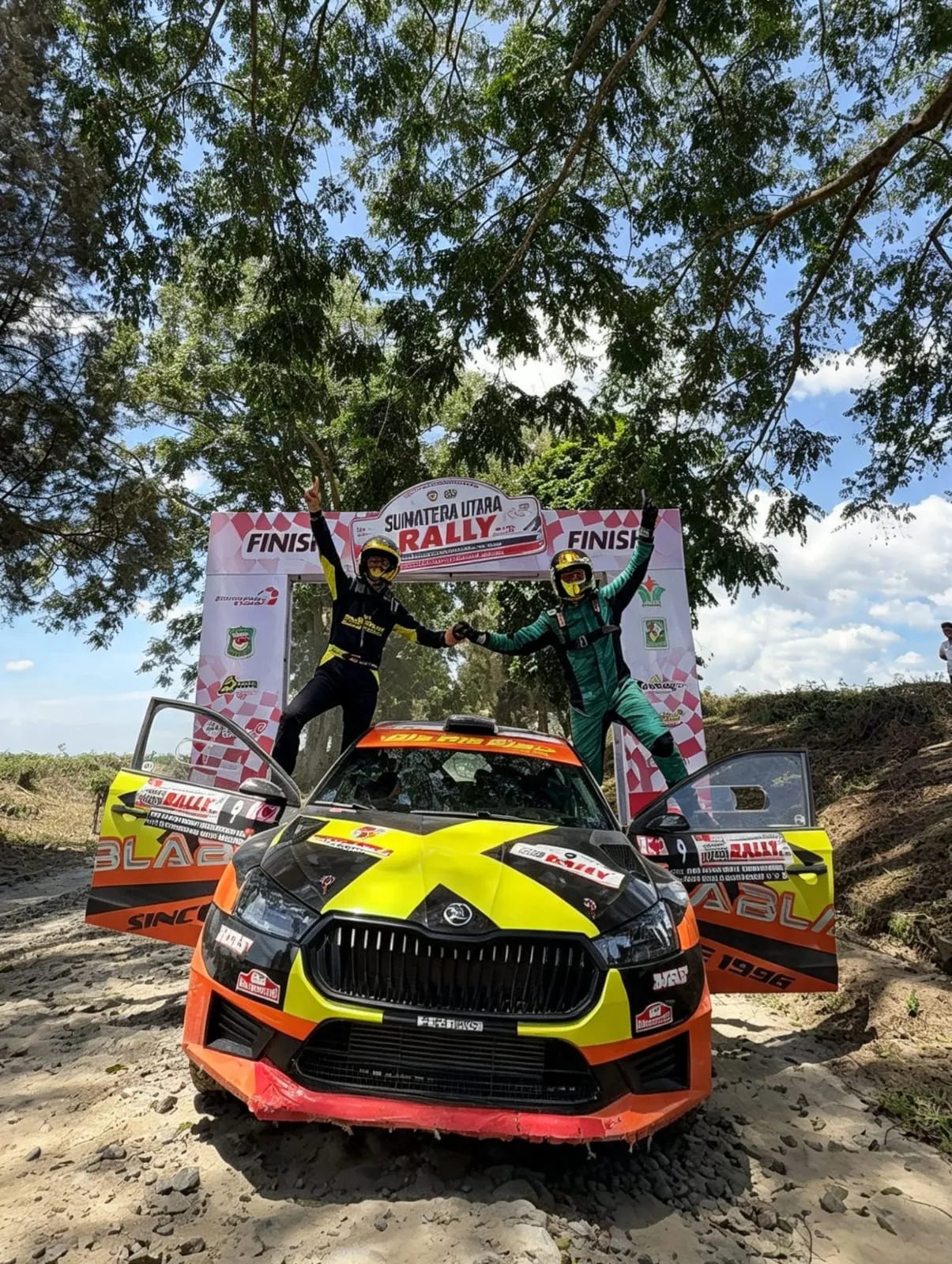 Ijeck Juara APRC 2026 dan Nasional Rally 2026, Torehkan Prestasi Gemilang di Tobasari