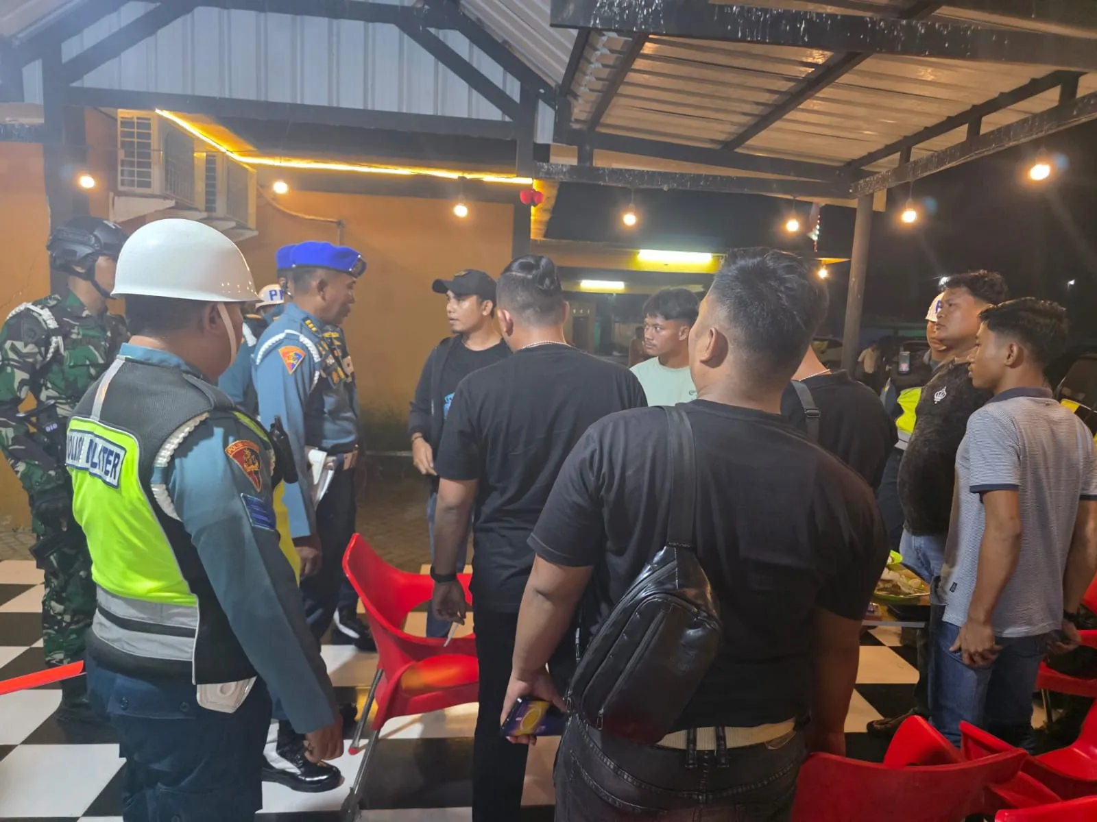 Operasi Penertiban Kodaeral I: Tiga THM Disasar, Empat Senjata Tajam Berhasil Diamankan