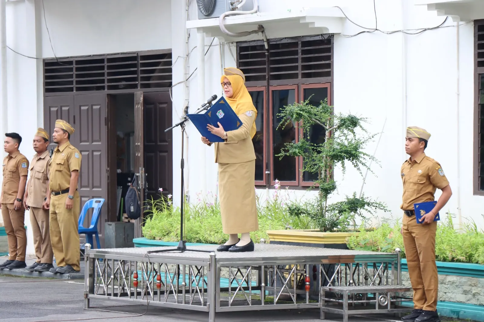 Jadi Pembina Apel Gabungan, Asisten I Setdako Binjai Tekankan Pariwisata sebagai Ekosistem Ekonomi Terpadu