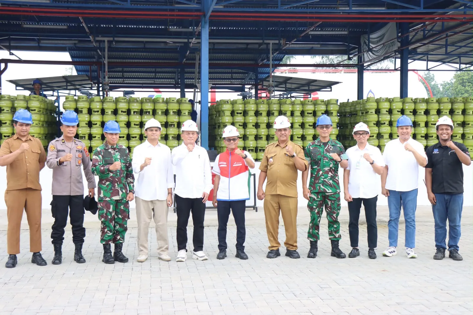 Pemko Binjai Dukung Kehadiran SPBE PT Citra Karet Sumatera untuk Perkuat Pasokan LPG