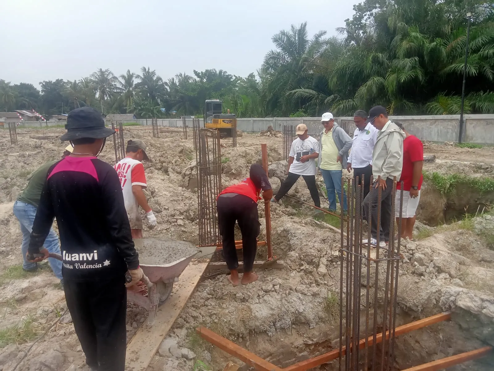 Pembimas Buddha Kemenag Deliserdang Tinjau Pembangunan Sekolah Buddhis Purnama Pelita Harapan
