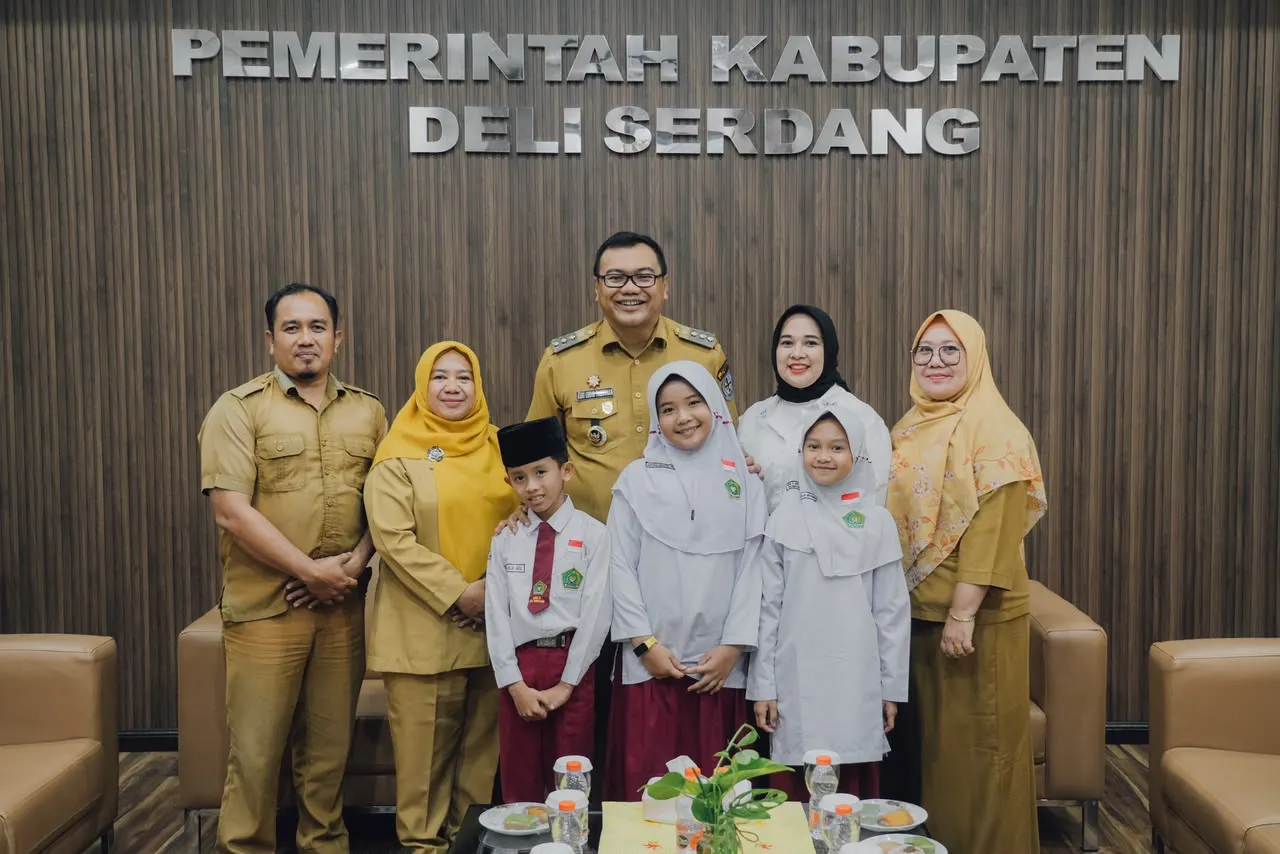 Bupati Asri Ludin Tambunan Apresiasi Bakat Siswa MIN 3 Deliserdang