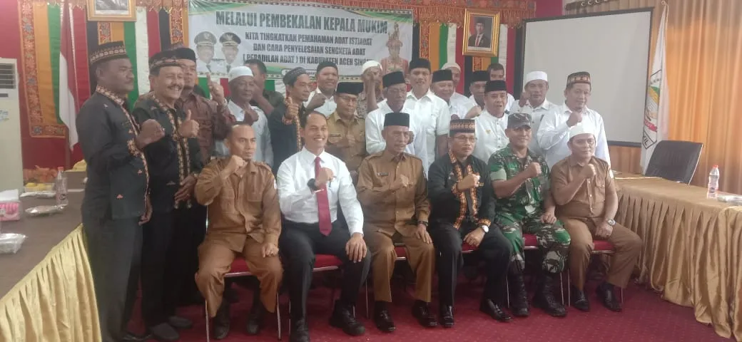 MAA Aceh Singkil Bekali Mukim Menyelesaikan Sengketa Melalui Peradilan Adat
