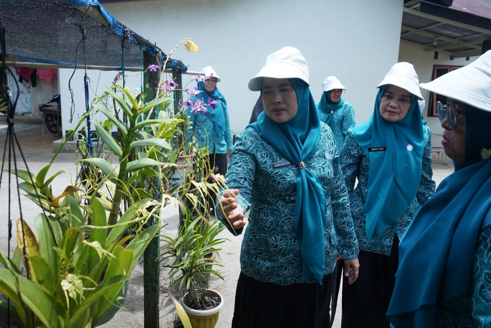 Ketua TP PKK Asahan Monitoring Persiapan Lomba Aku Hatinya PKK Tingkat Provinsi