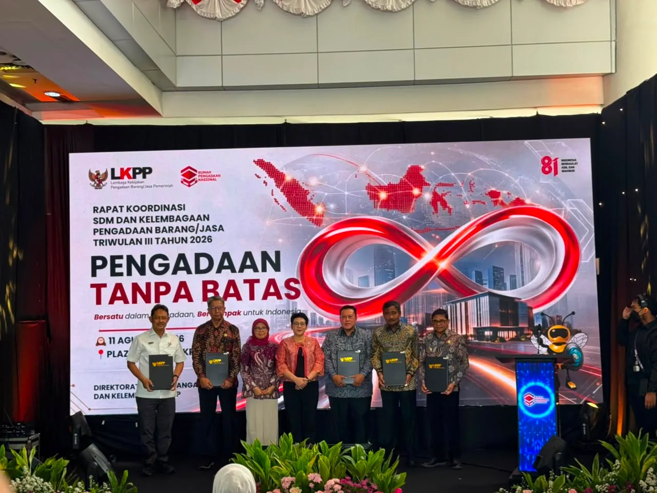 Kota Binjai Raih Penghargaan Kematangan UKPBJ Level 3 (Proaktif) dari LKPP