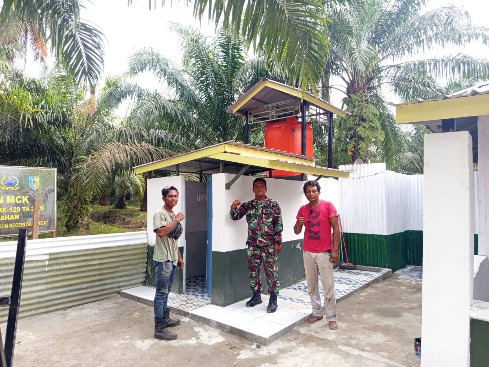 Jelang Penutupan TMMD Ke-129, Satgas Kodim 0208/Asahan Tuntaskan Seluruh Sasaran di Desa Kapal Merah