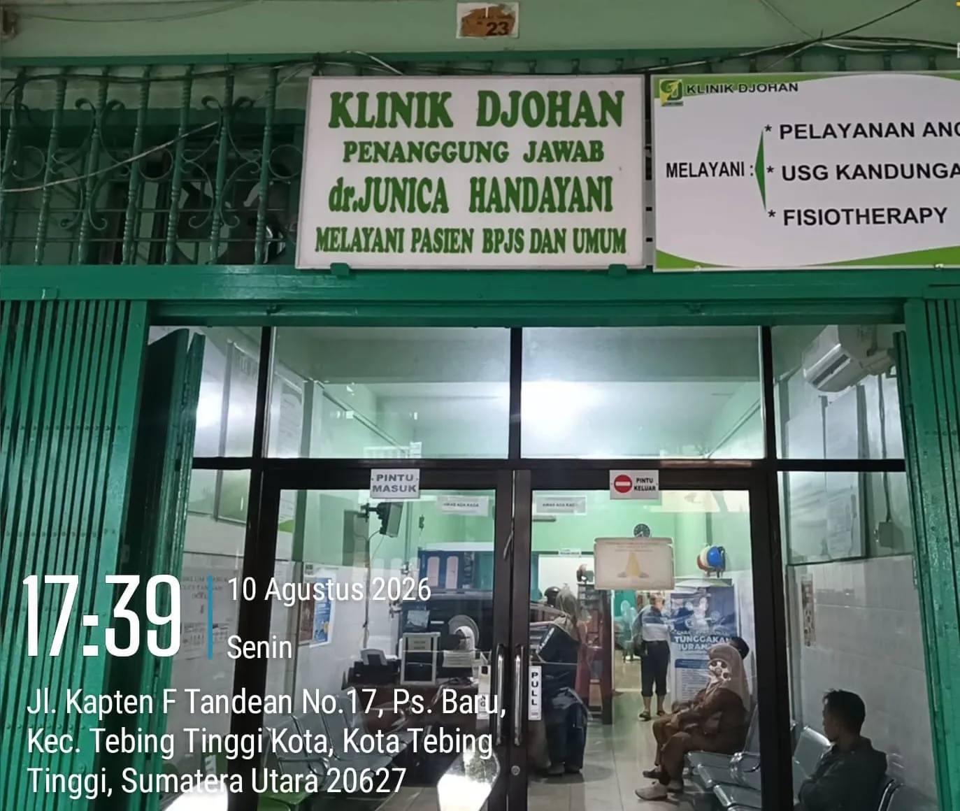 Pasien Keluhkan Pelayanan, Manajemen Klinik Djohan Tebingtinggi Janji Evaluasi dan Tindak Tegas