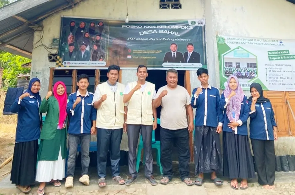 Ketua STIT Hasyim Asy’ari Padangsidimpuan Turun ke Desa, Pastikan KKL Mahasiswa Tak Sekadar Formalitas