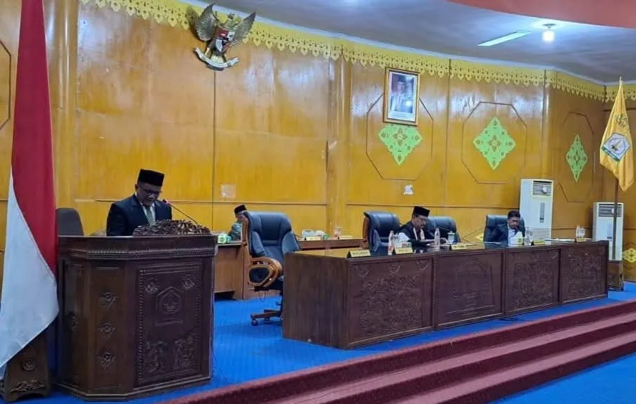 DPRK Aceh Tamiang Gelar Rapat Paripurna KUA-PPAS Kab Aceh Tamiang TA 2027