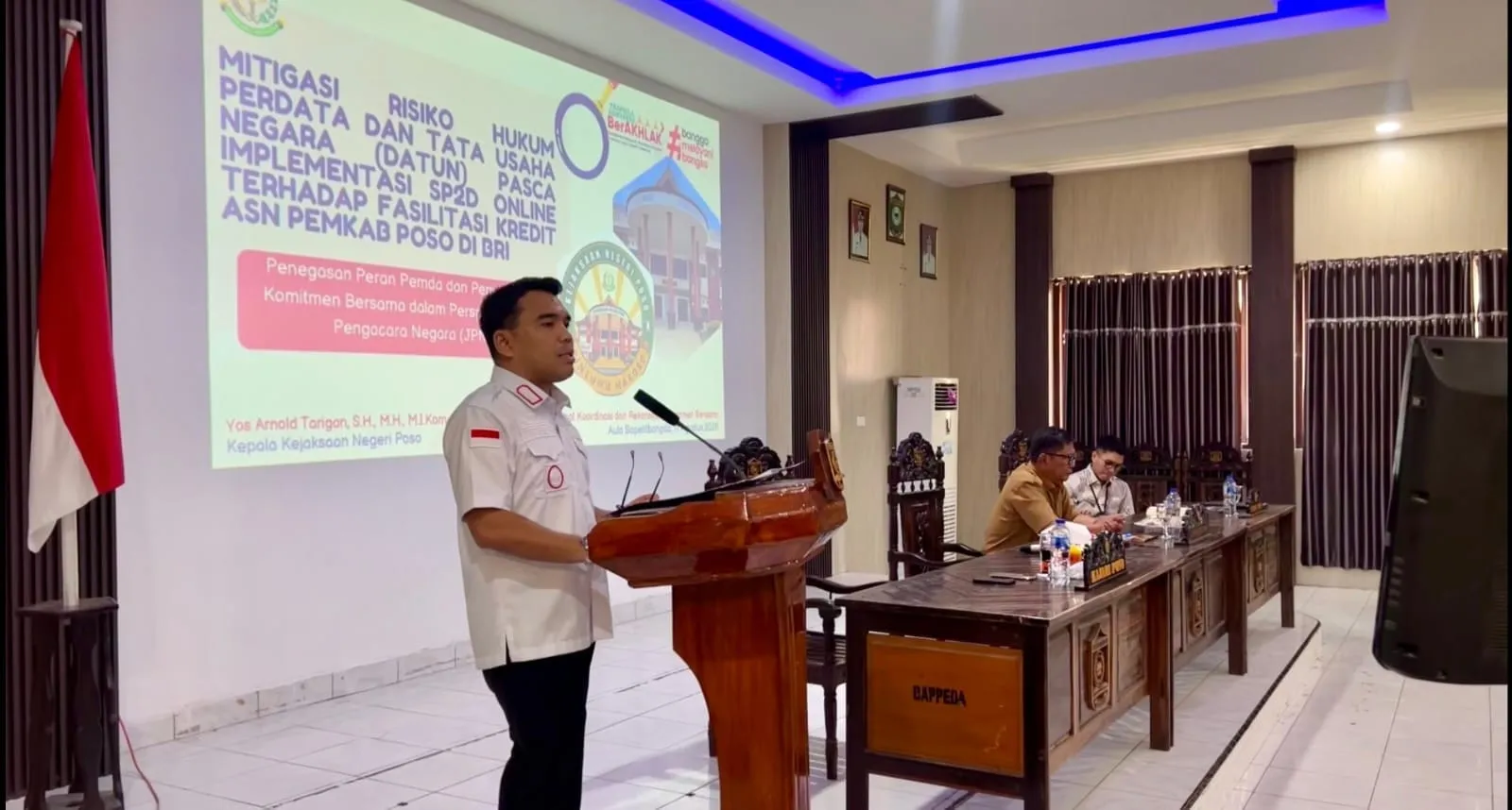 Kejari Poso Asistensi Hukum Strategis bagi BRI Poso dalam Pemulihan Keuangan Negara