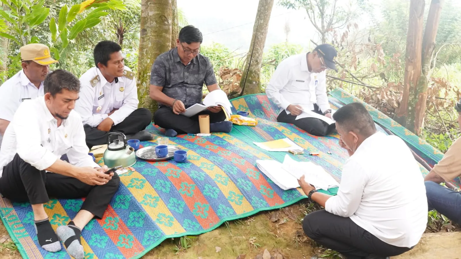 Wabup Deliserdang Tinjau Kondisi Jalan Penghubung Rumah Liang–Barus Jahe