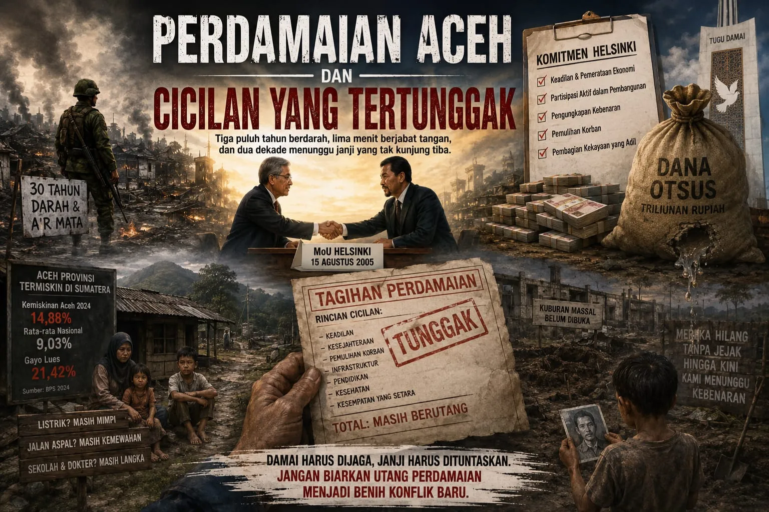 Perdamaian Aceh dan Cicilan yang Tertunggak