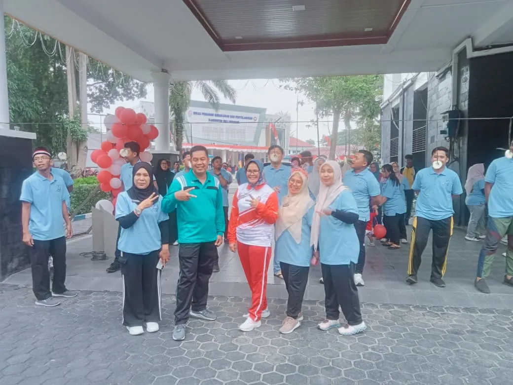 Sambut HUT RI Ke-81, Dinas Perkimtan Deliserdang Gelar Berbagai Perlombaan