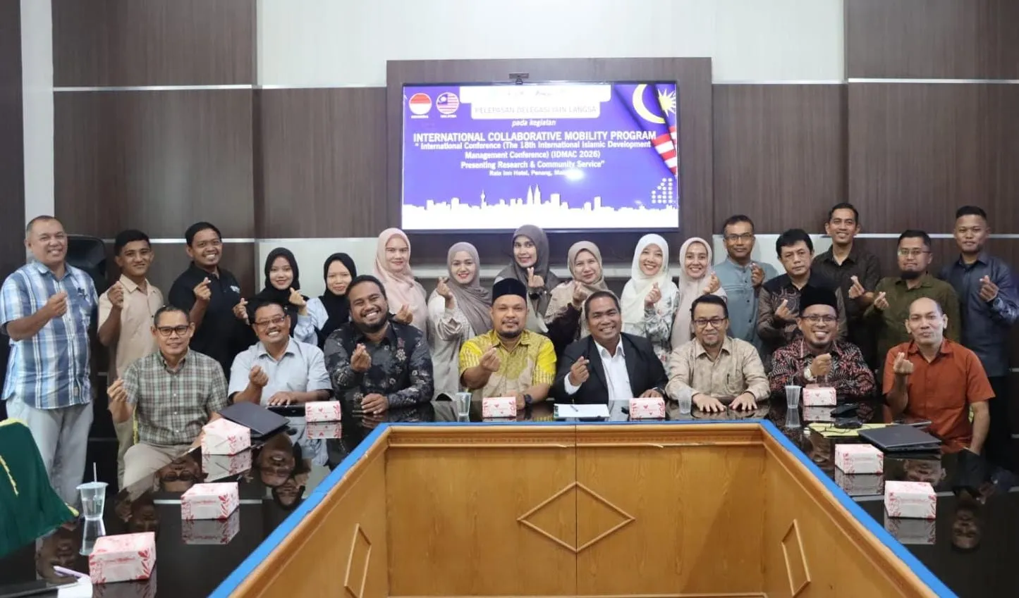 IAIN Langsa Lepas Peserta Konferensi Internasional, Warek I Tawarkan Gagasan Terbaik
