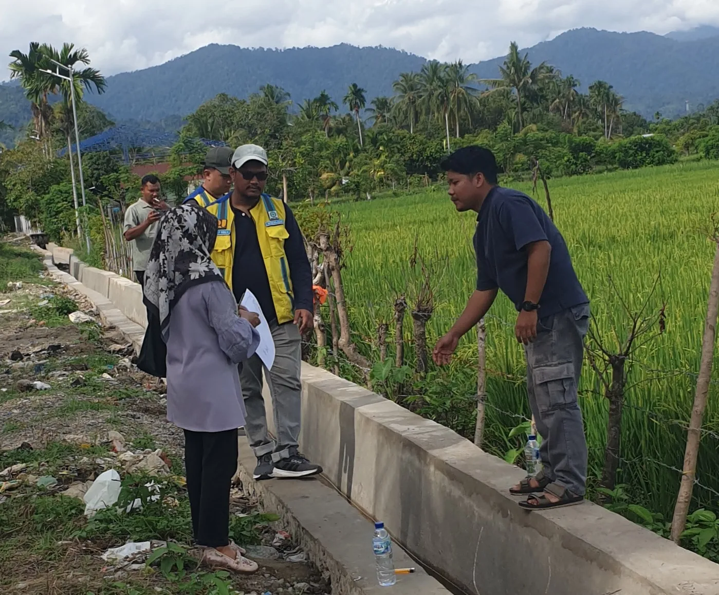 P3TGAI di Abdya Mulai Berbuah, Irigasi Kuta Bahagia Tuntas Aliri 42 Hektare Sawah