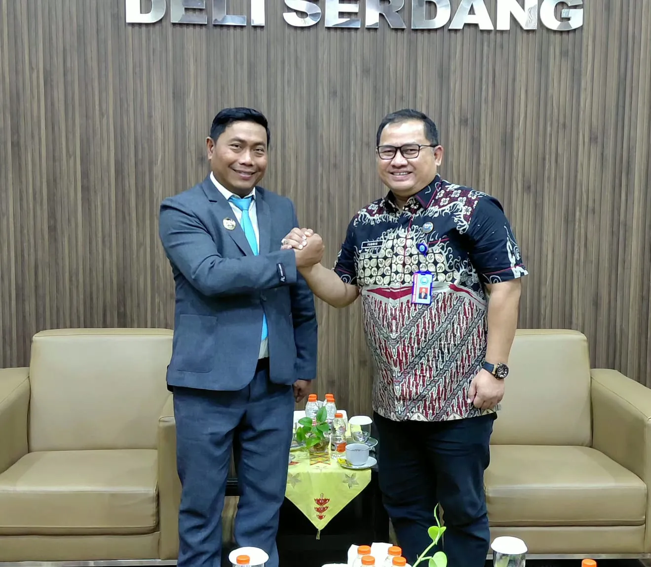 Sambut Kepala BNNK yang Baru, Wabup Lom Lom Dorong Perkuat Pemberantasan Narkoba