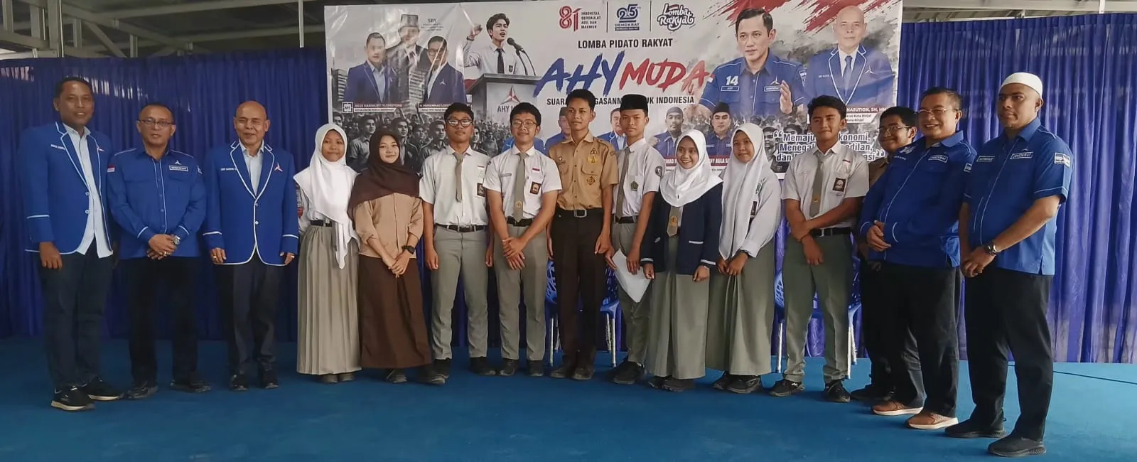 DPC Demokrat Kota Binjai Gelar Lomba Pidato Rakyat AHY Muda 2026
