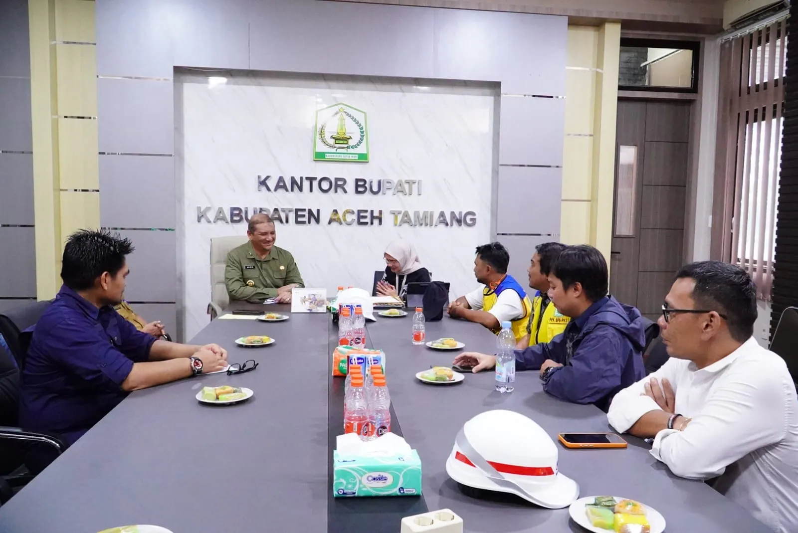 Bahas Percepatan Infrastruktur: Bupati Aceh Tamiang Terima Kunjungan Kementerian PU