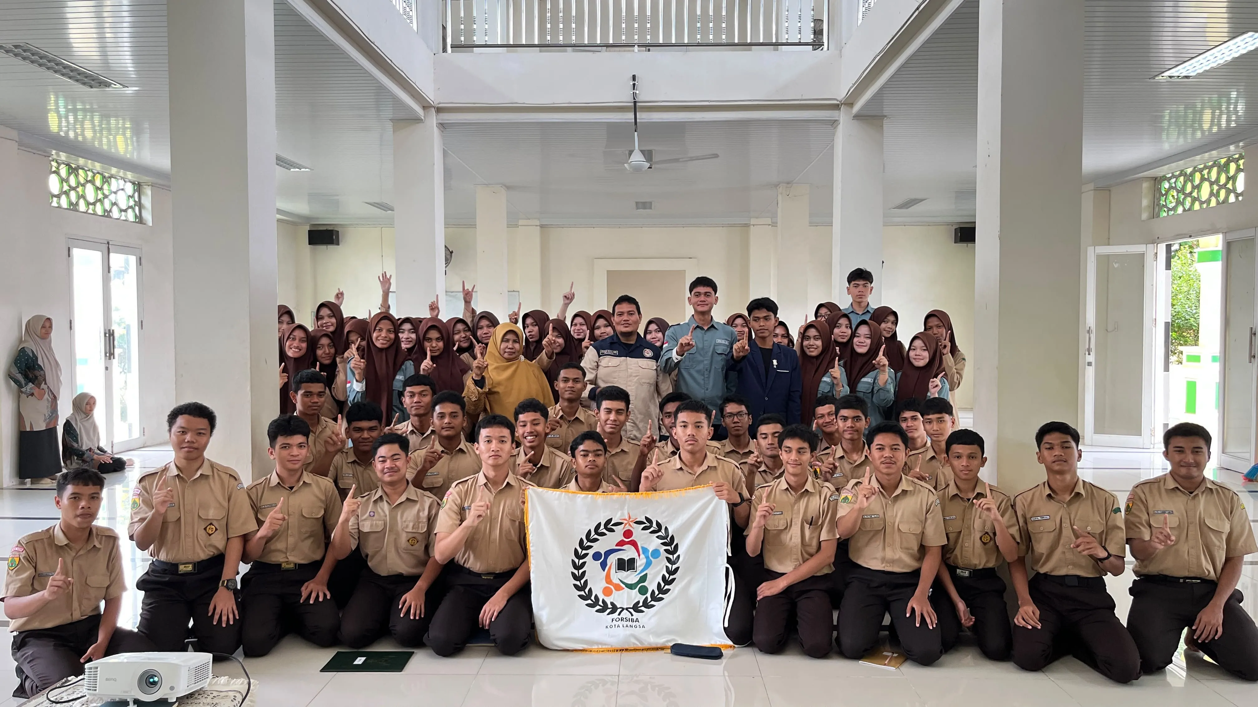 FORSIBA Kota Langsa Kunjungi SMAN 1 Banda Aceh, Bekali Siswa Dengan “Leadership"