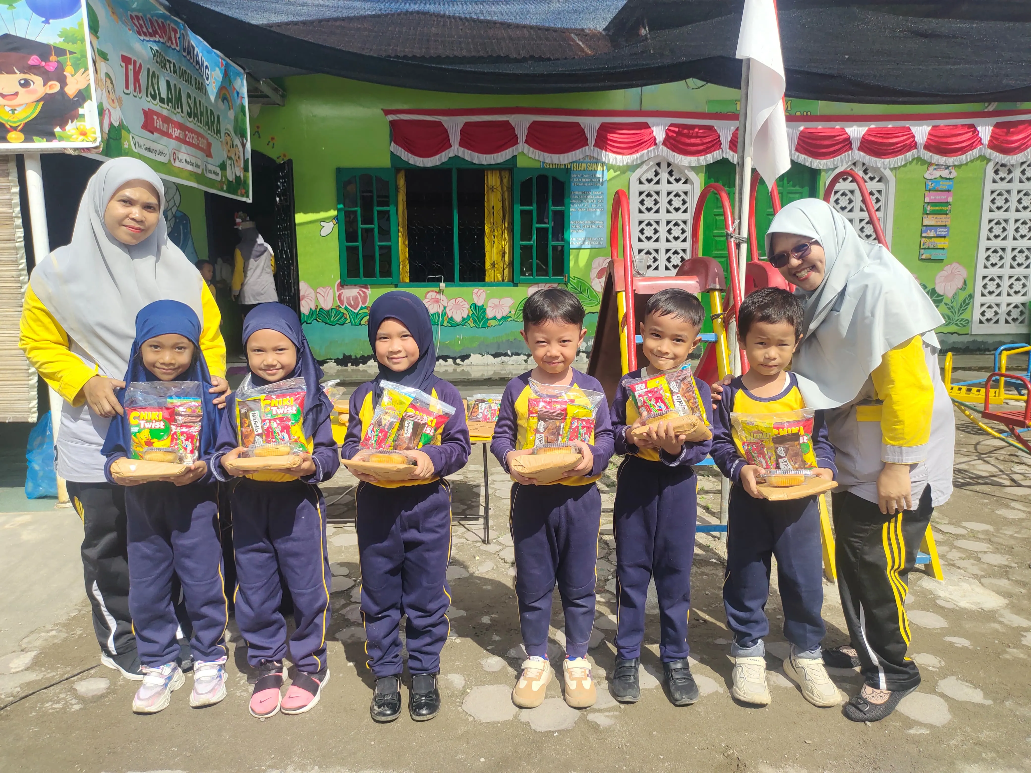 Semarak HUT ke-81 RI, TK Islam Sahara Gelar Lomba Edukatif