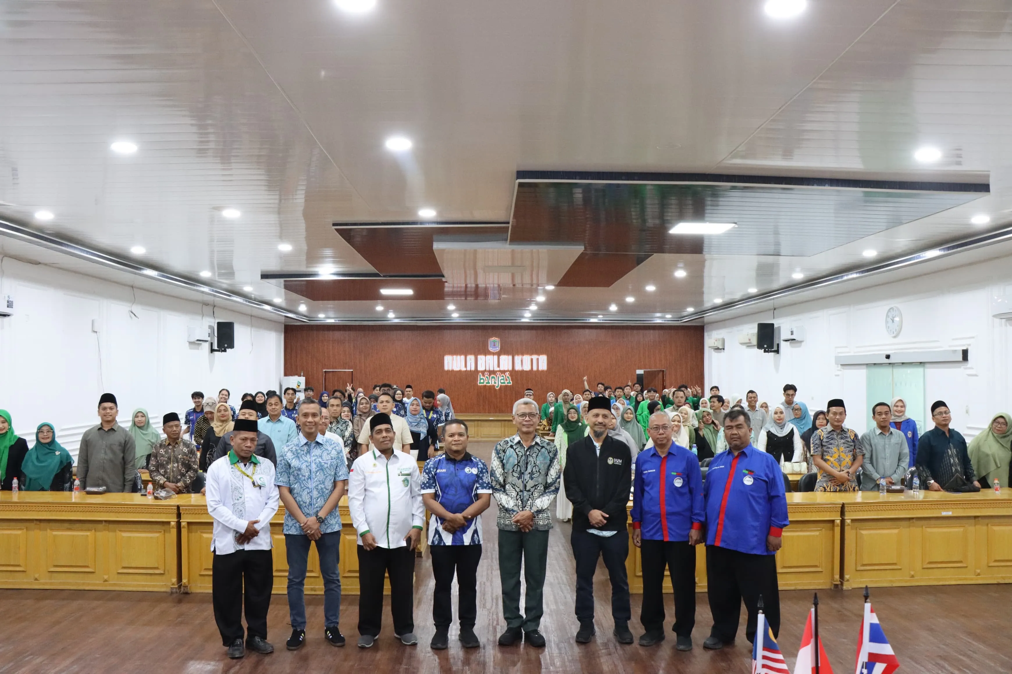 Pemko Binjai Sambut Peserta KKN Internasional IAEB dari Malaysia dan Perguruan Tinggi Indonesia