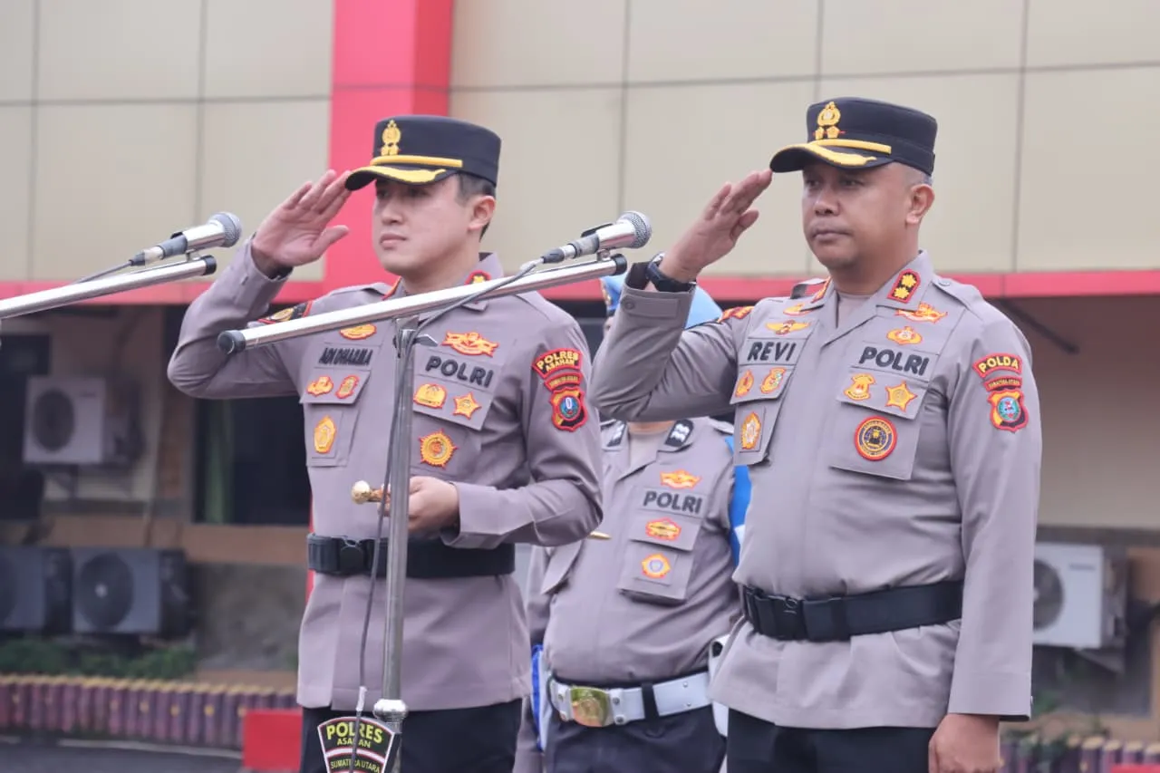 Sertijab dan Pisah Sambut Kapolres Asahan Berlangsung Khidmat