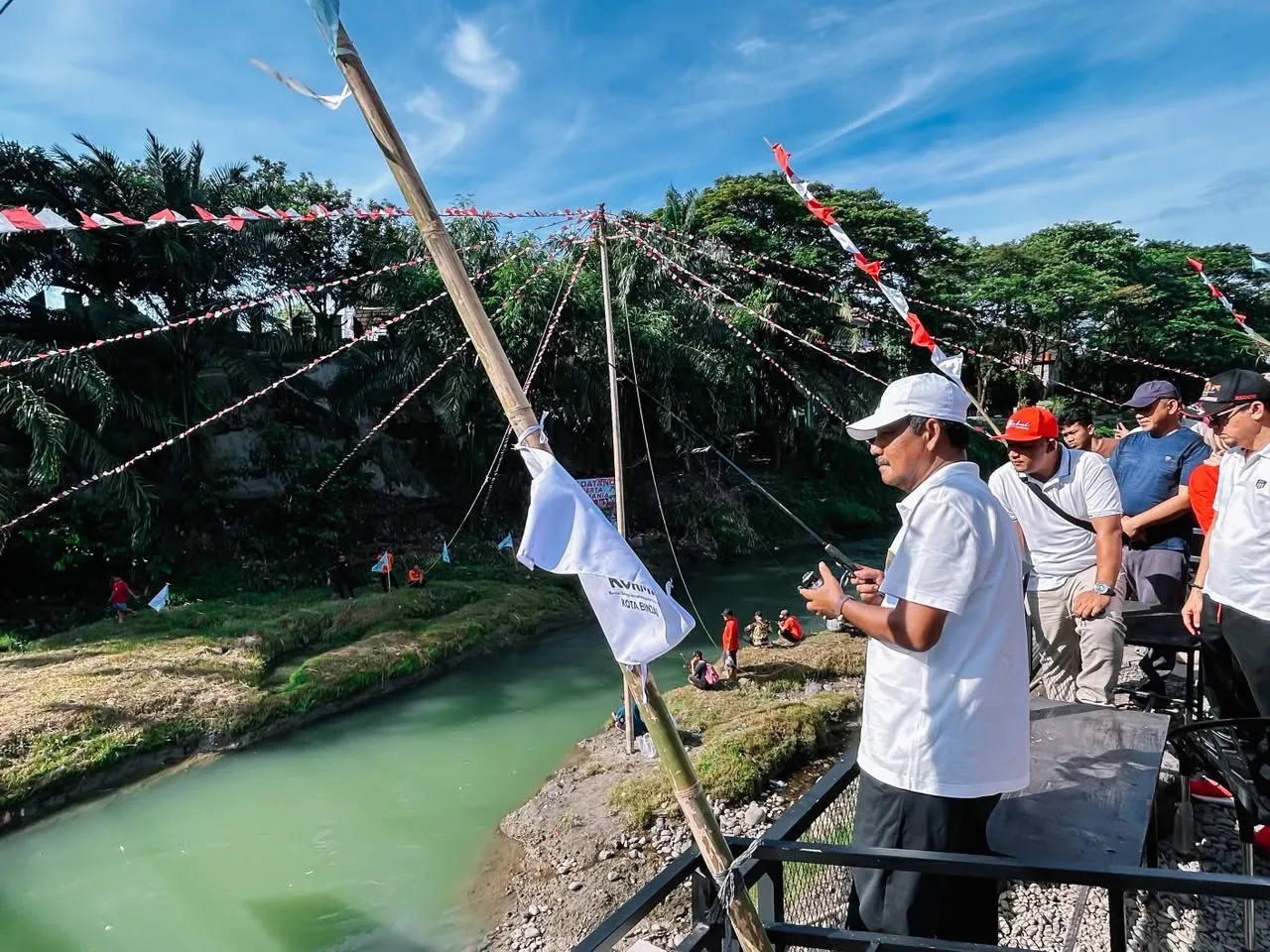 Semarakkan HUT ke-81 RI, Wali Kota Binjai Buka Mancing Mania Season IV
