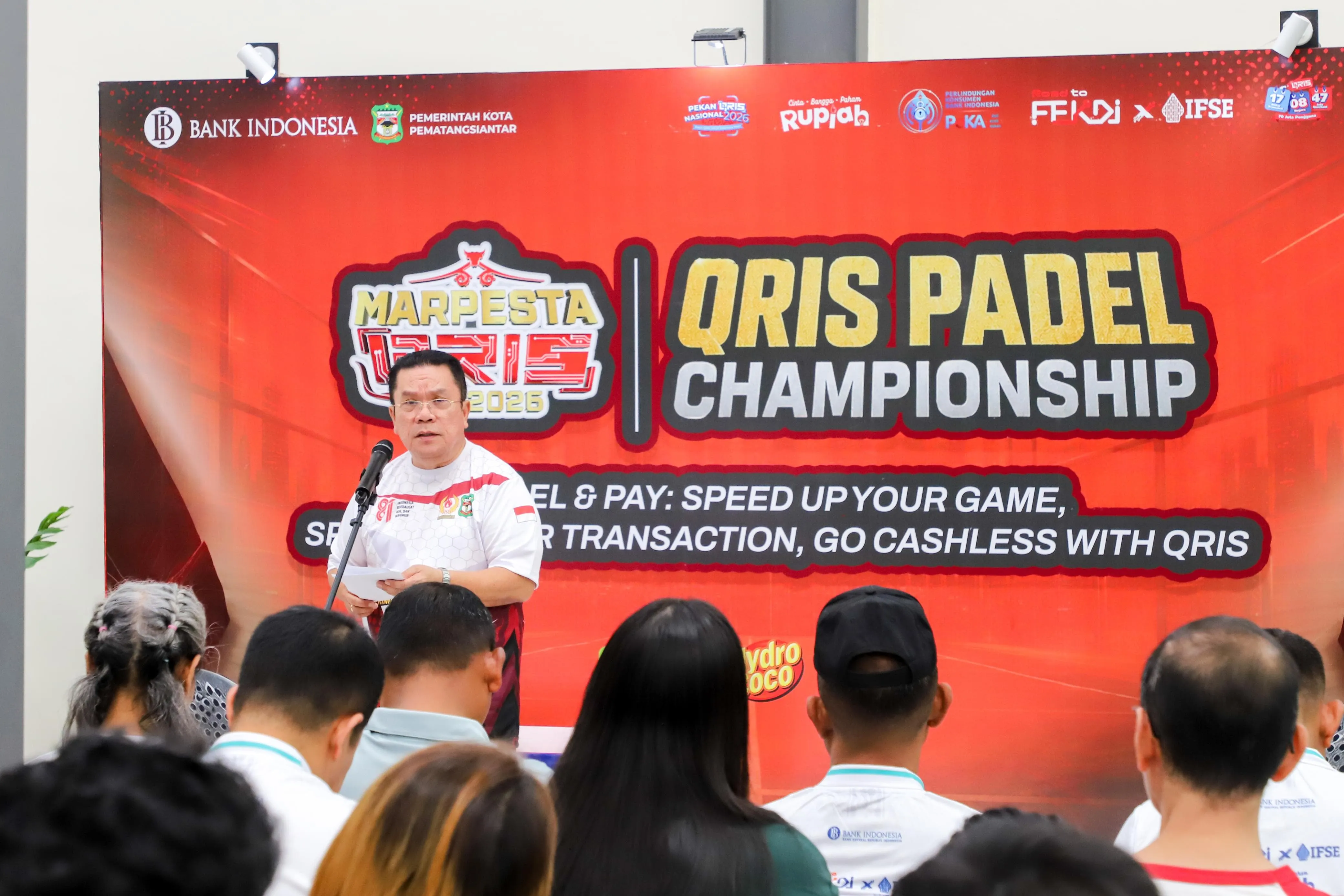 Wesly Silalahi Harap Kompetisi QRIS Padel di Pematangsiantar Sebagai Sarana Pembayaran Digital