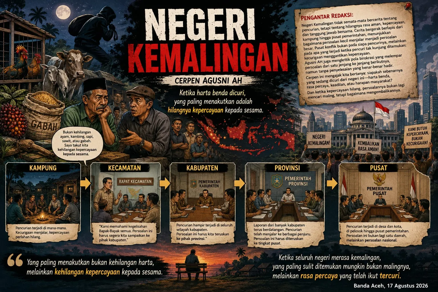 NEGERI KEMALINGAN CERPEN AGUSNI AH