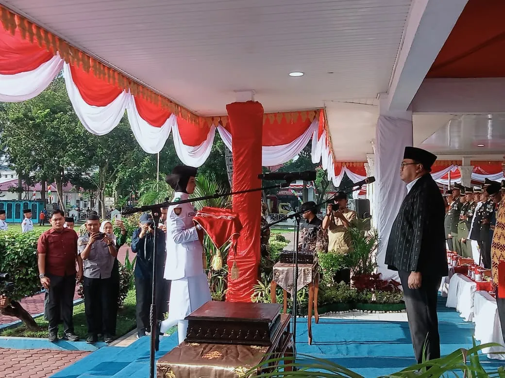 HUT Ke-81 RI di Deliserdang Digelar Sederhana, Bupati Ajak Masyarakat Terus Berbuat untuk Bangsa