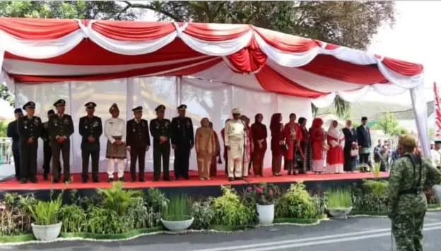 HUT ke-81 RI di Binjai, Semangat Kemerdekaan Diwarnai Pemberian Penghargaan bagi Veteran hingga Atlet Berprestasi