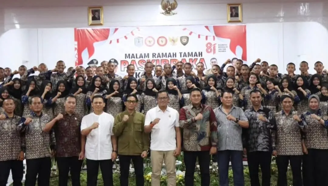 Malam Ramah Tamah Paskibraka, Wakil Wali Kota Dorong Generasi Muda Jadi Pemimpin Masa Depan